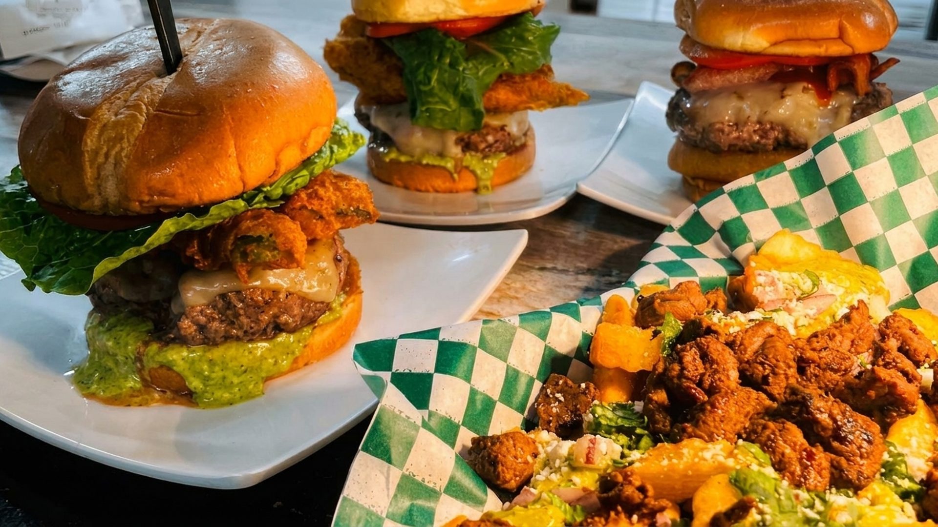 Craft Burgers, Cold Brews & Cocktails, Desert Sky & Good Vibes.