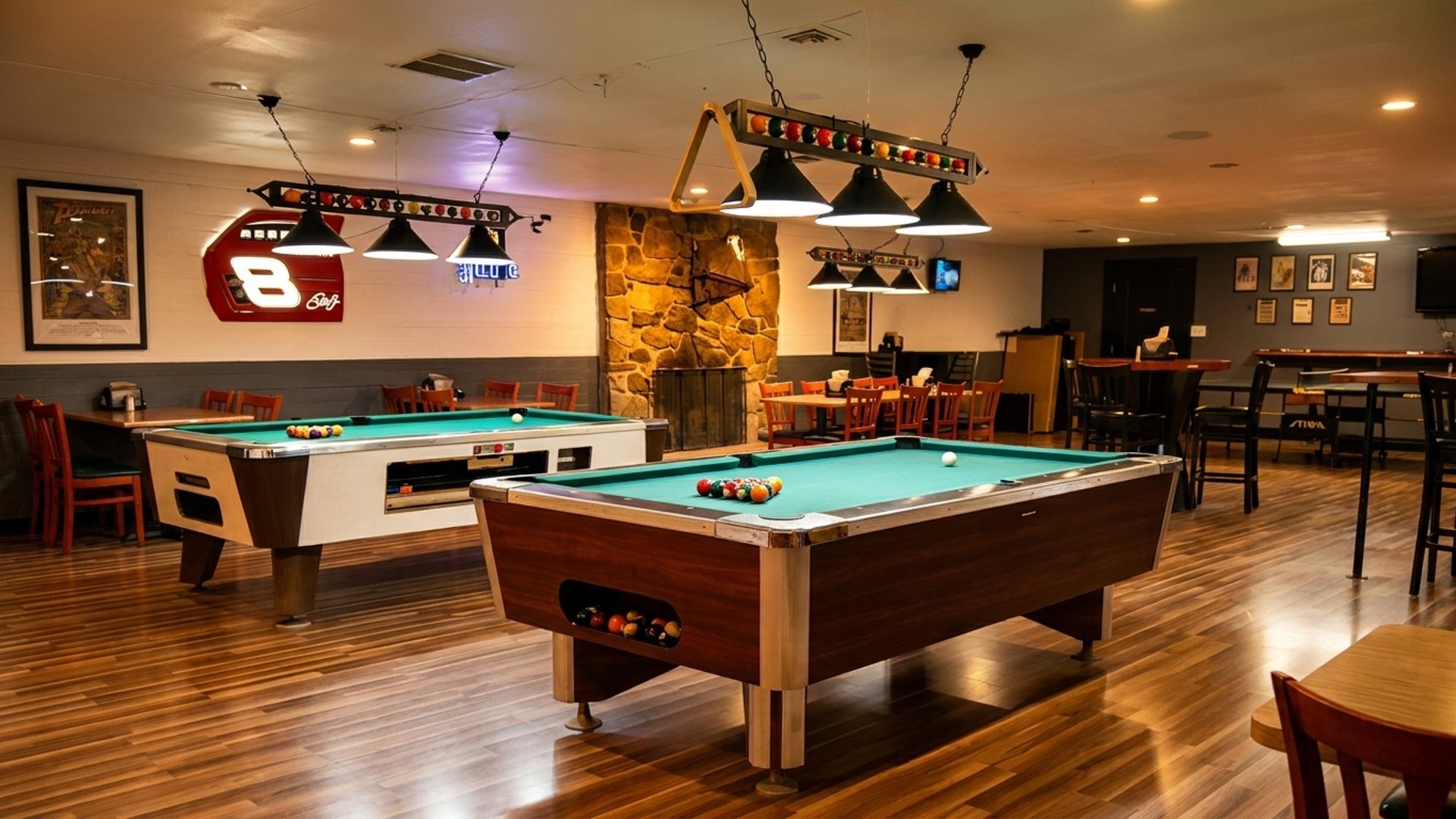 Free pool, shuffleboard, and more